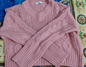 Oversize Mauve Sweater