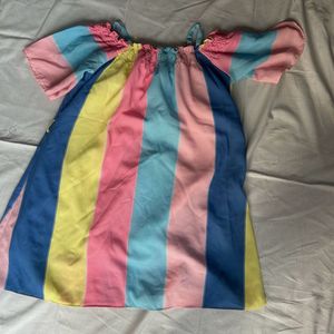 Colorful Girls' Dress
