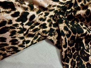 Cheetah Print One Piece Dress