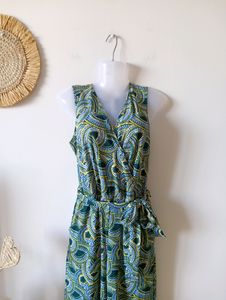 NY Collection Elegant Printed Jumpsuit