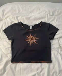 Colour faded Top - Sun Design