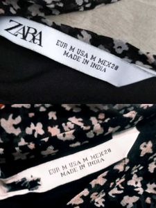 ZARA Floral Poppy Ruffle Jumpsuit Romper Shorts