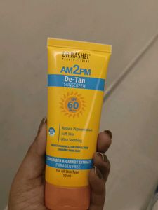 Sunscreen SPF 60 De-tan