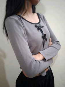black Swan coquette top