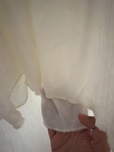 Glittery White Gown