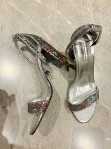 DorothyPerkin Multicolour Sparkly Ankle Strap Heel