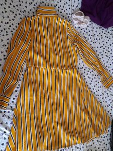 Striped Shirt Dress