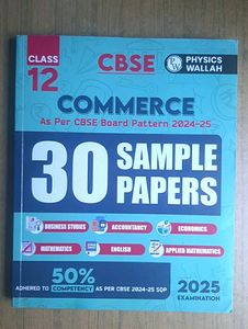 CBSE Class 12 Commerce Sample Papers