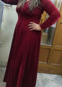 Dress In Combo 🔥 🔥with Free Earrings