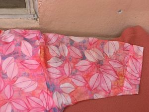 BrandNew BeautifulPink FloralPrintKurta+PatialaB