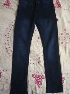 Dark Blue Denim Jeans