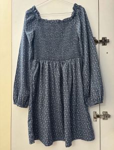 Urbanic Blue Floral Dress