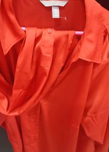 H&amp;M Satin Shirt