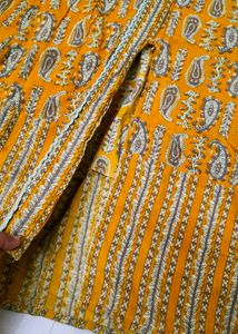 Yellow Anarkali Kurta