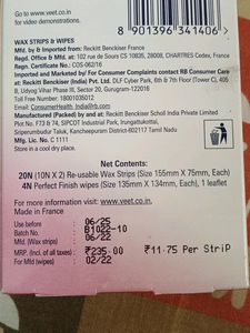 Veet Full Body Wax Strips 💕
