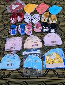 Baby Hat & Bootie Set - Newborn