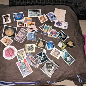36 STAMPS OF U.S.A