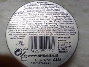 Nivea Men Dark Spot Reduction Creme