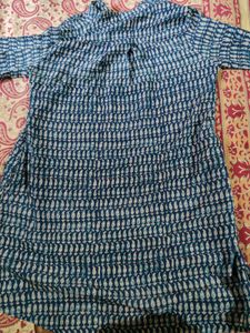 Blue Printed Tunic