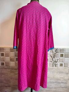 Pink Printed Kurta Size Large/ XL Siz