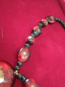 Vintage Brass Elephant Necklace
