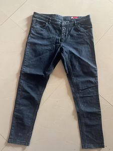 Dark Wash Denim Jeans