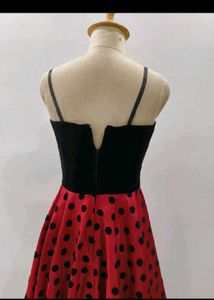 Diwali 🎇 Sale Retro Polka Dot Swing Dress