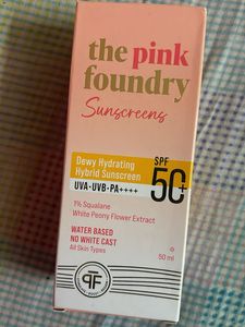 The Pink Foundry Sunscreen &amp; Serum