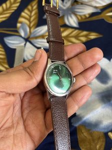Hmt Janta Sunburst Green Dial