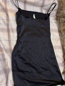 Black Slip Dress