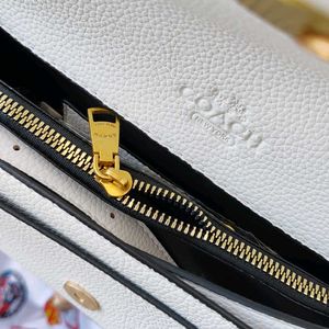 Coach Tabby Shoulder Bag white