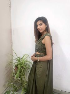 Drape Skirt Saree