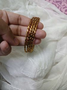 Golden Bangle Set Combo