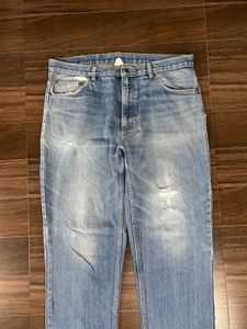 Vintage Distressed Denim Jeans