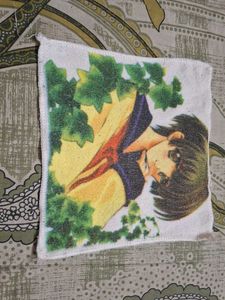 Trendy Cartoon Print Handkerchief | Soft & Stylish