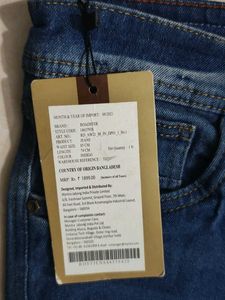 Denim Jeans (Unused, with Tag)