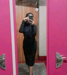 Black Turtle Neck Dress