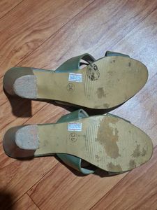 Stylish Green Sandals