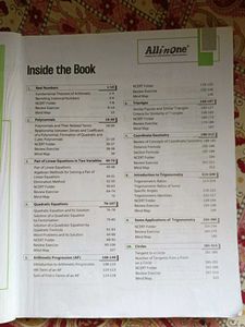 All In One Maths Class 10