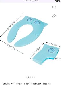 Foldable Portable Baby 👶 Toilet 🚽 Seat 💺