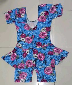 Floral Swim Dress with Shorts💙😍