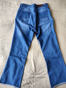 Flared High Rise Jeans