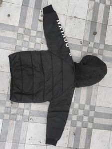 kids Black Puffer Jacket