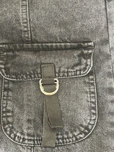(reserved) Zudio Cargo Pants (Black Bleached)