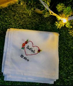 Hand Embroidered Hankey