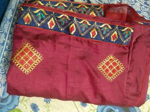 New Purple Saree