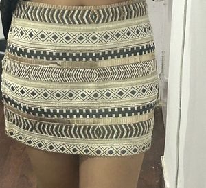 Sequin Embellished Mini Skirt