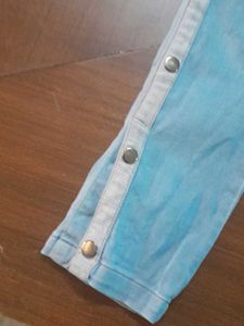 Button Bell Bottom Jeans Original Denim Crafters