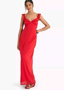 Boohoo Red Dress