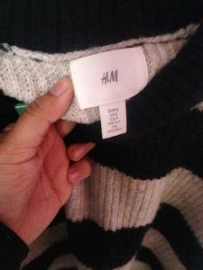 Striped Knit Sweater